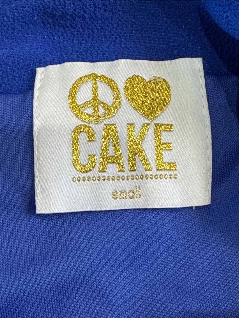 Cake Royal Blue High-Waist Lined Shorts - Picture 2 of 7